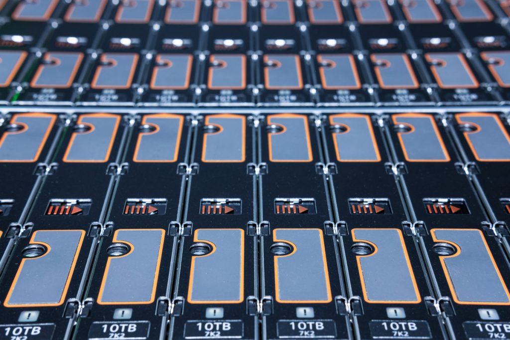 Photo of the Swestore/dCache storage system