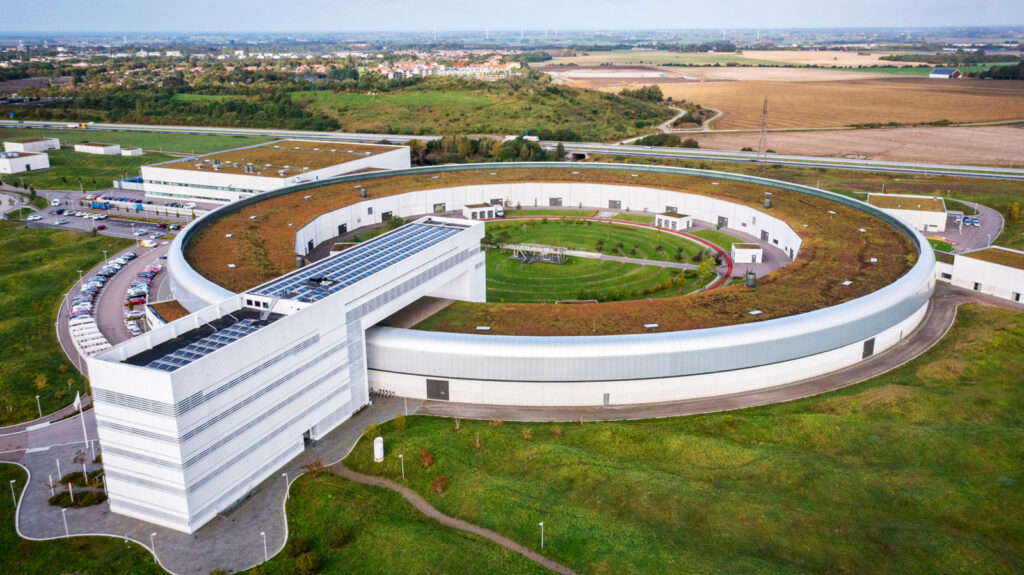 Aerial photo of MAX IV
