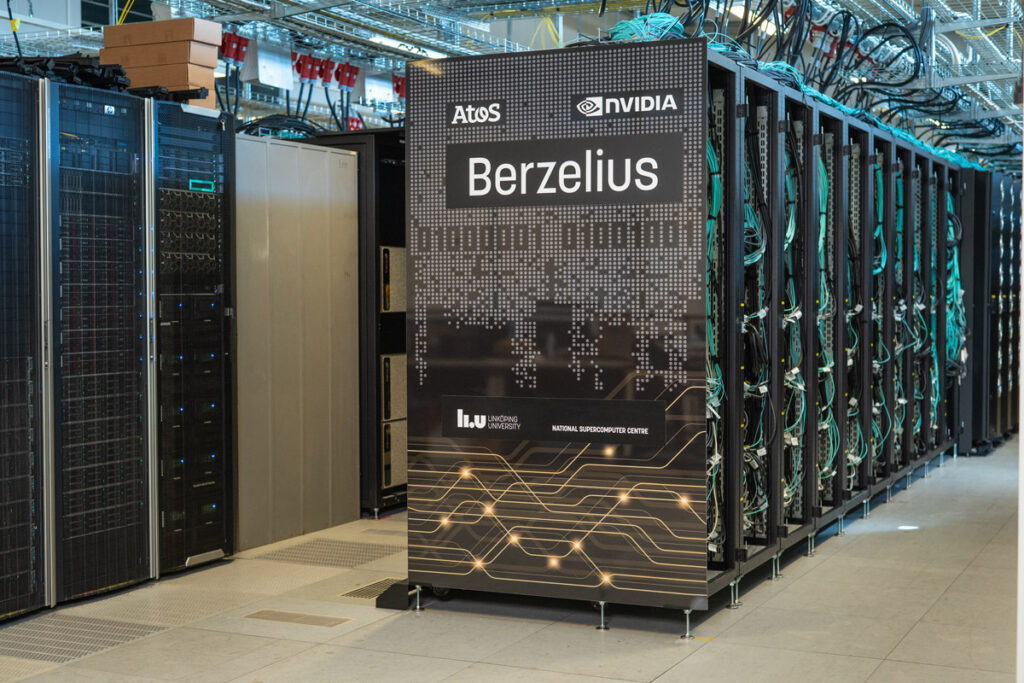 Photo of supercomputer Berzelius